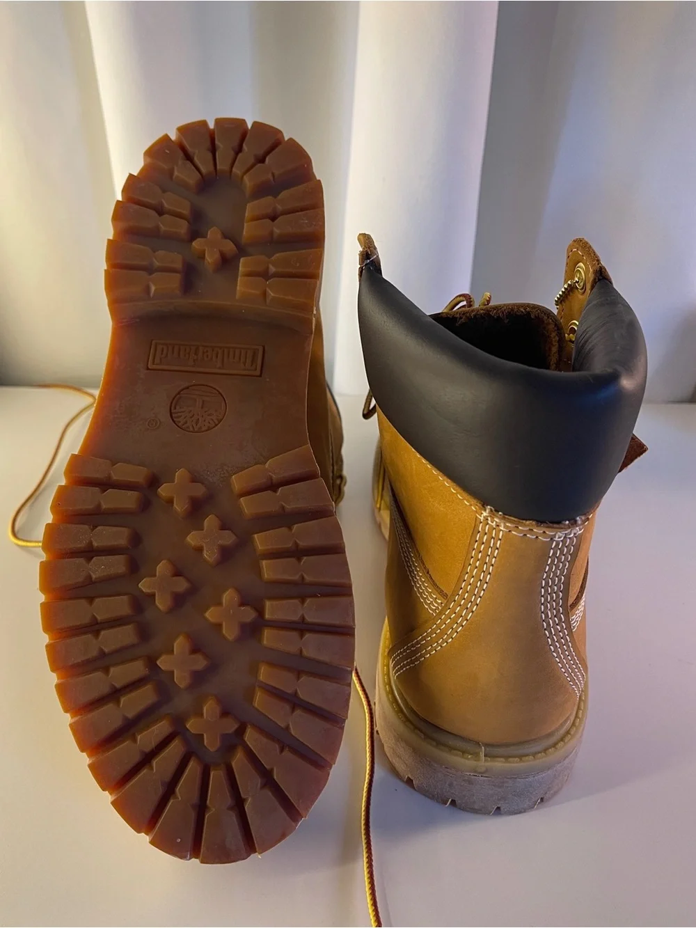 Timberland Wheat Nubuck Lace-Up Ankle Boots